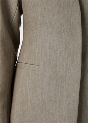 Frillis fitted blazer Dark Sand Neo Noir